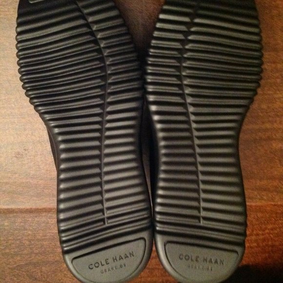 Cole Haan Men's 2.ZeroGrand Black WR Stitchlite Chukka Boots 11.5M New in Box - Picture 3 of 6